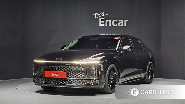 Hyundai Grandeur (GN7) 2022 Черный из Кореи