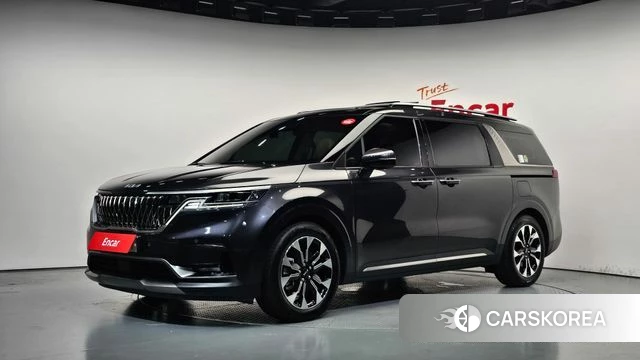 Kia Carnival 4th generation 2022 Серый из Кореи