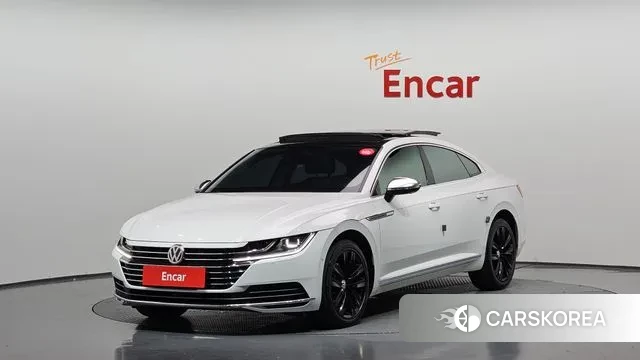 Volkswagen Arteon 2019 Серебристо-серый из Кореи