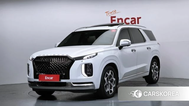 Hyundai Palisade 2022 Белый из Кореи