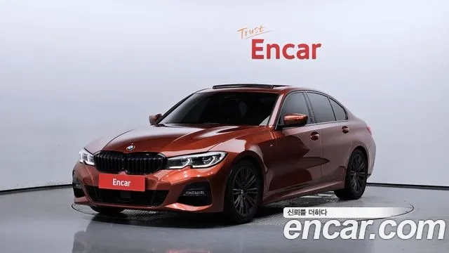 BMW 3 Series (G20) 2020 Оранжевый из Кореи