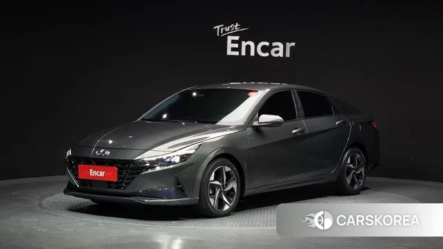 Hyundai Avante (CN7) 2020 Серый из Кореи