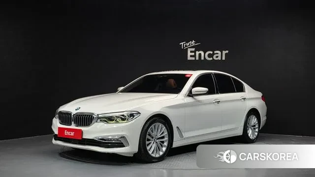 BMW 5 Series (G30) 2018 Белый из Кореи