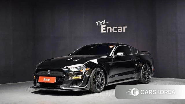 Ford Mustang 2021 Черный из Кореи