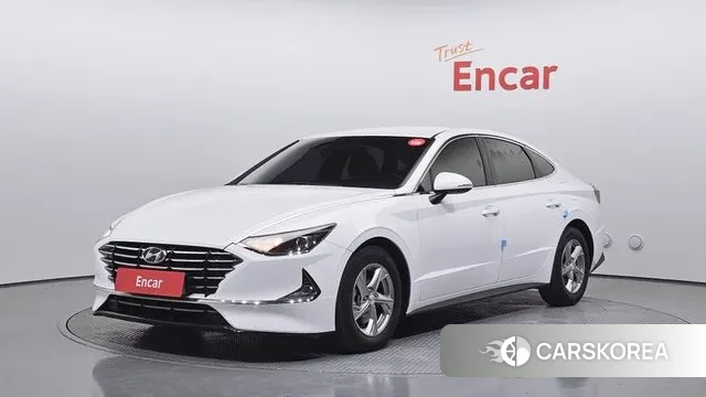Hyundai Sonata (DN8) 2019 Белый из Кореи