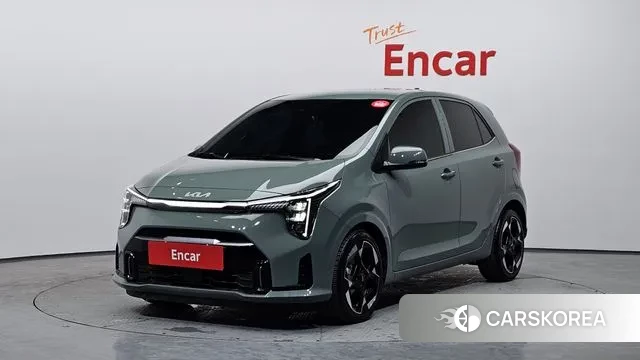 Kia The New Morning (JA) 2024 Темно-зеленый из Кореи