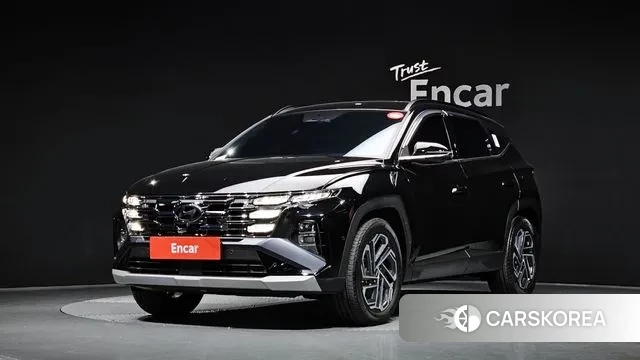 Hyundai The New Tucson Hybrid (NX4) 2024 Черный из Кореи
