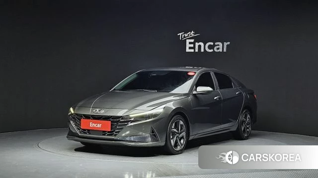 Hyundai Avante (CN7) 2022 Серый из Кореи