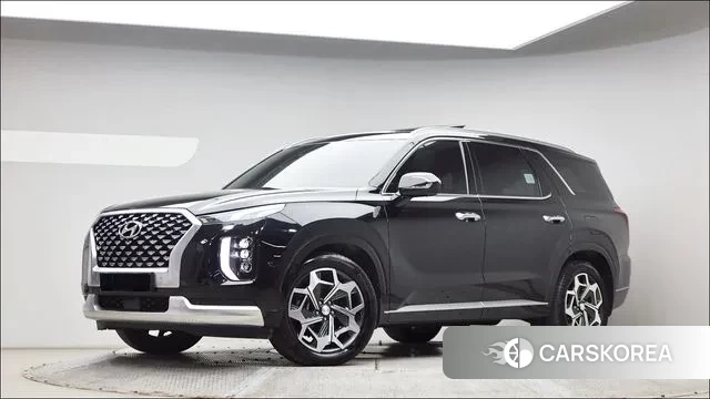 Hyundai Palisade 2021 Черный из Кореи