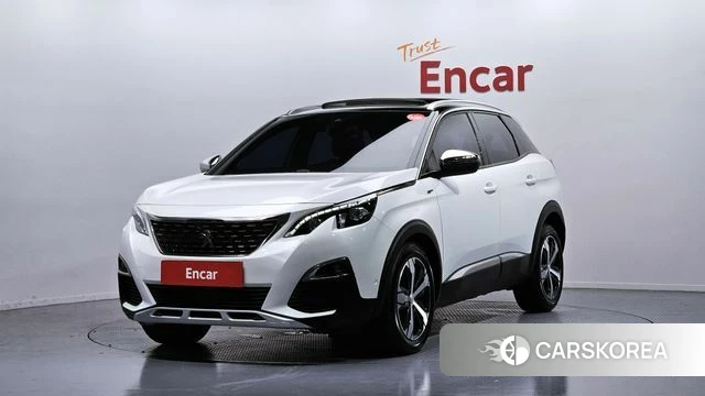 Peugeot 3008 second generation 2019 Белый из Кореи