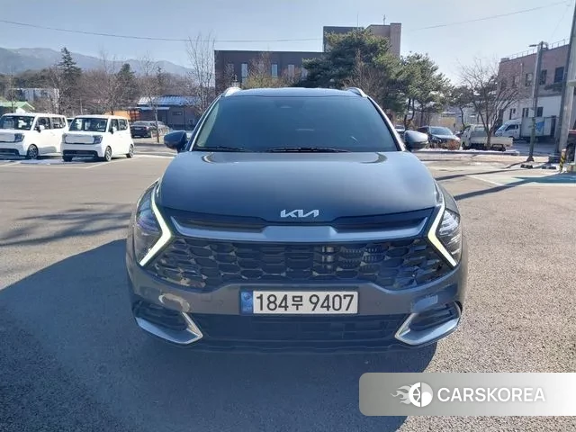 Kia Sportage 5th Generation Hybrid 2022 Серебристо-серый из Кореи