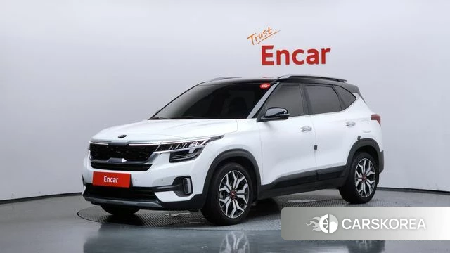Kia Seltos 2021 Белый из Кореи