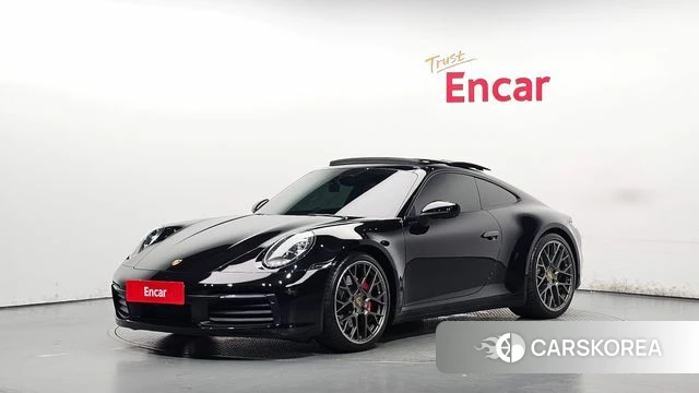 Porsche 911(992) 2020 Черный из Кореи