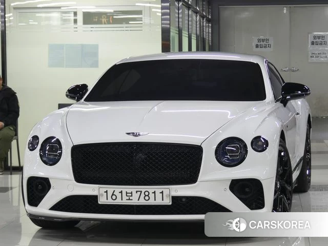 Bentley Continental GT 3rd Generation 2023 Белый из Кореи