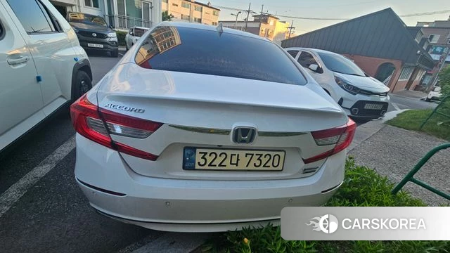 Honda Accord 10th Generation 2021 Белый из Кореи