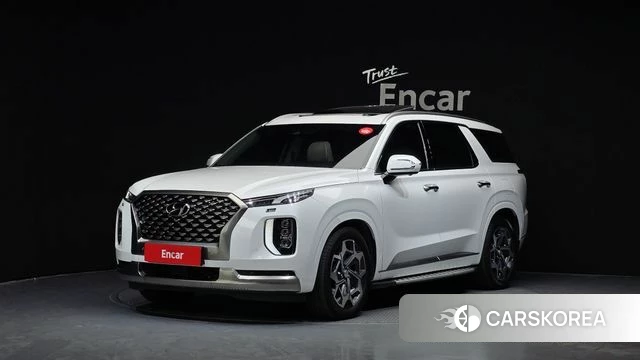 Hyundai Palisade 2022 Белый из Кореи