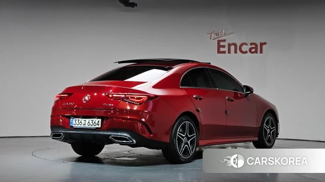 Mercedes-Benz CLA-Class C118 2021 Красный из Кореи