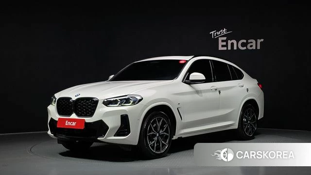 BMW X4 (G02) 2022 Белый из Кореи