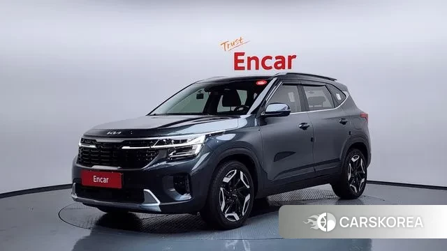 Kia The New Seltos 2023 Серый из Кореи