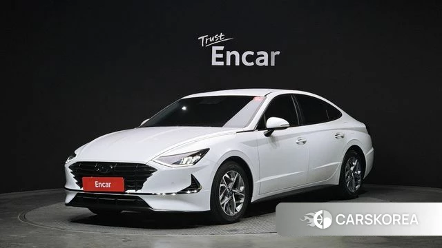 Hyundai Sonata (DN8) 2020 Белый из Кореи