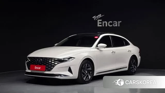Hyundai The New Grandeur IG Hybrid 2022 Белый из Кореи