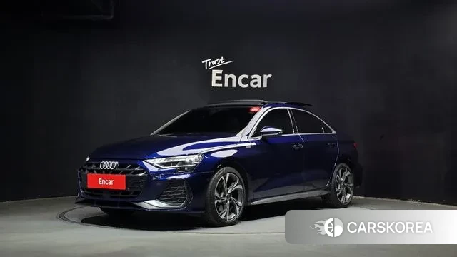 Audi A3 (8Y) 2025 Синий из Кореи