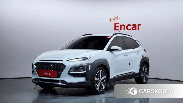 Hyundai Kona 2018 Белый из Кореи