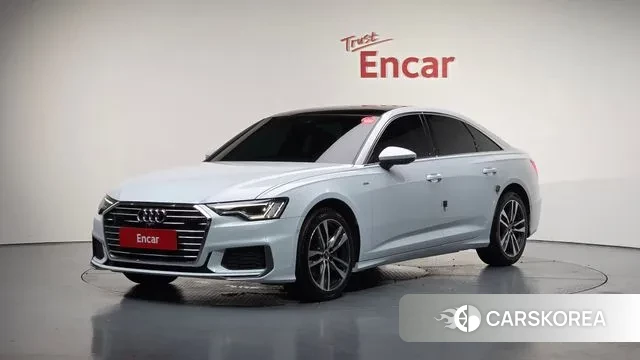 Audi A6 (C8) 2022 Белый из Кореи