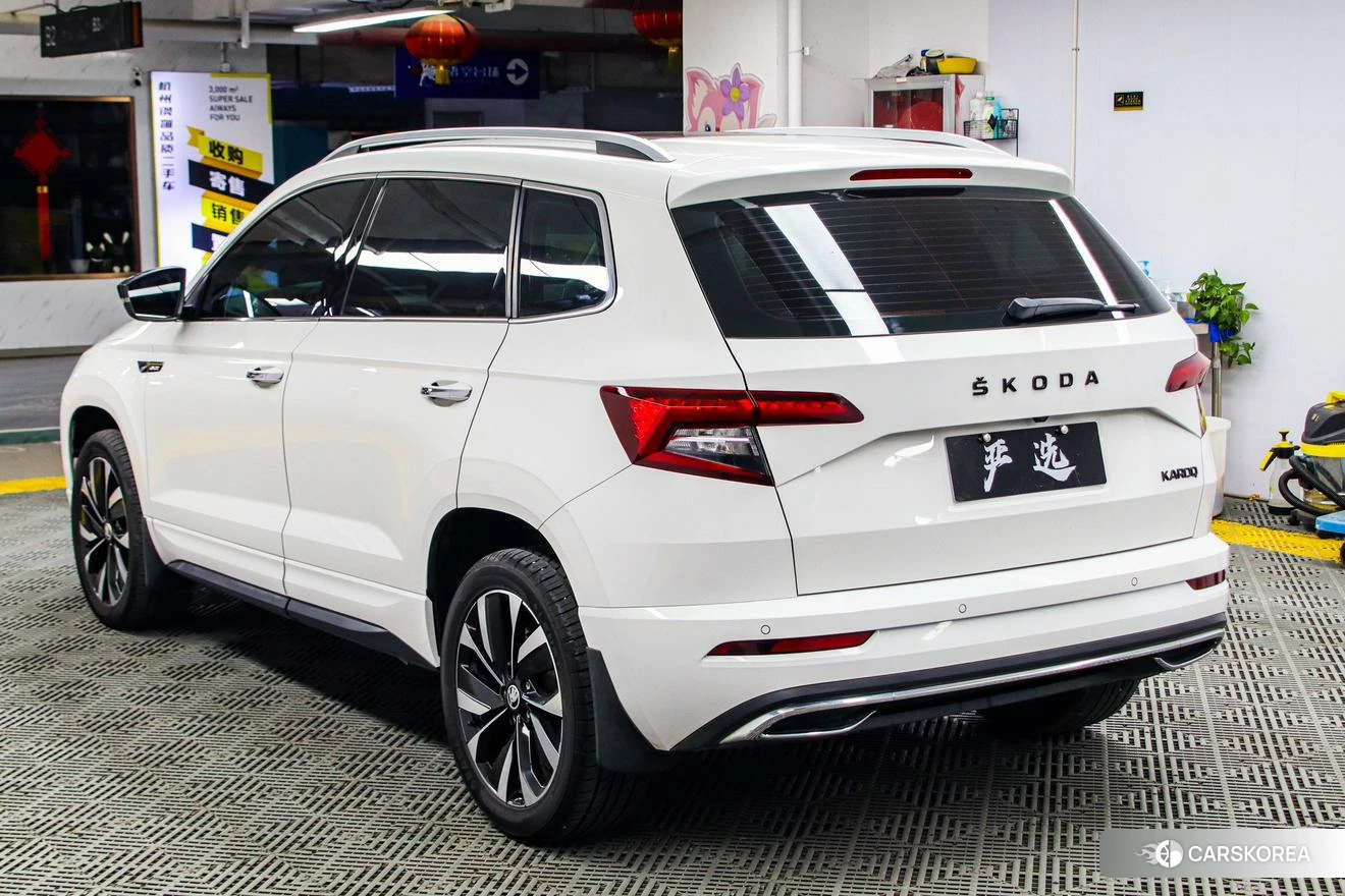 Skoda Krok 2021 Белый из Китая