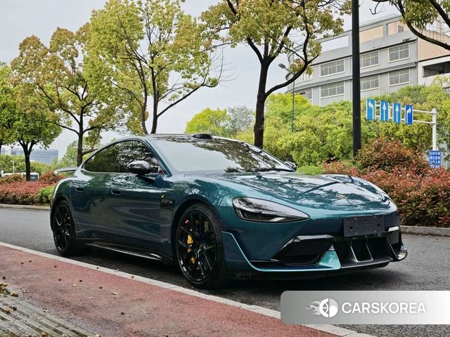 Xiaomi Car Xiaomi SU7 Ultra 2025 Зеленый из Китая