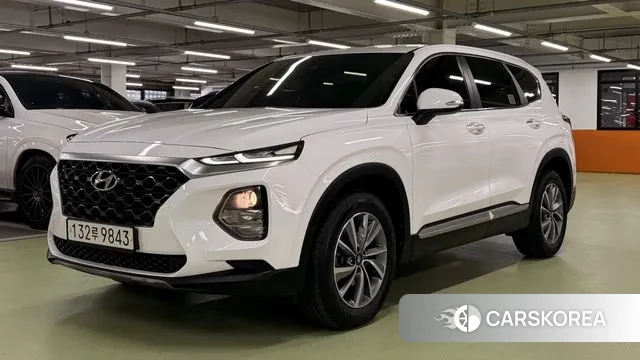 Hyundai Santa Fe TM 2020 Белый из Кореи