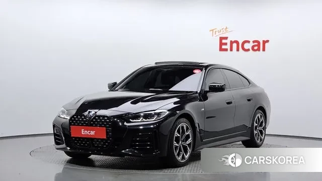 BMW 4 Series (G22) 2024 Черный из Кореи