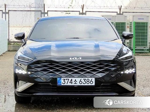 Kia K8 2022 Черный из Кореи