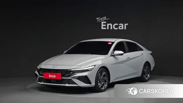 Hyundai The New Avante (CN7) 2025 Серебристо-серый из Кореи