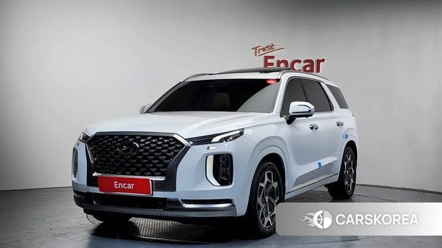 Hyundai Palisade 2022 Белый из Кореи