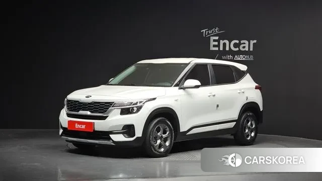 Kia Seltos 2021 Белый из Кореи