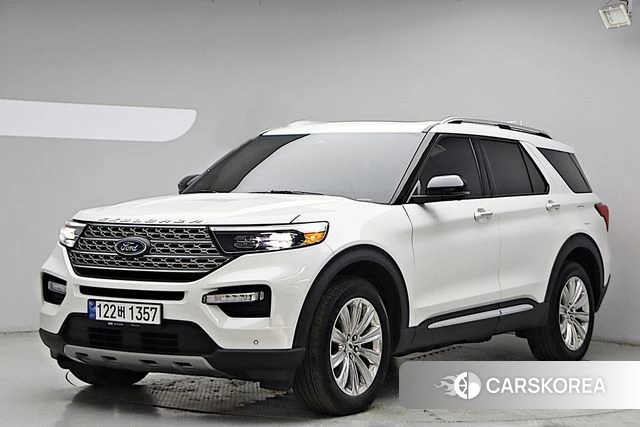 Ford Explorer 6th Generation 2023 Белый из Кореи