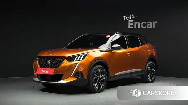Peugeot 2008 Second generation 2021 Оранжевый из Кореи