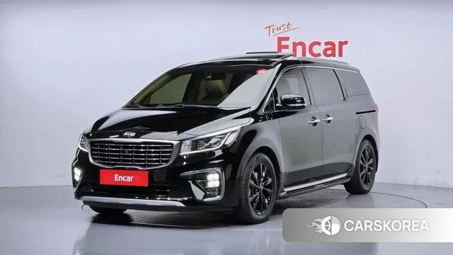 Kia The New Carnival 2018 Черный из Кореи