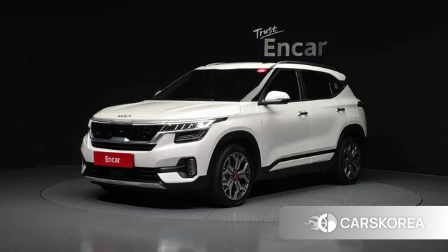 Kia Seltos 2021 Белый из Кореи
