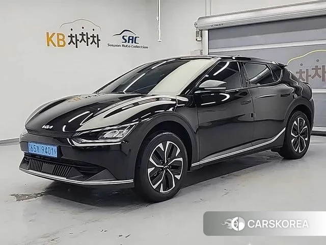 Kia EV6 2021 Черный из Кореи