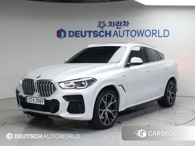 BMW X6 (G06) 2023 Белый из Кореи