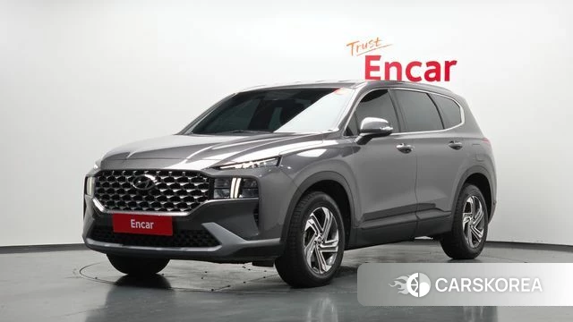 Hyundai The New Santa Fe 2022 Серый из Кореи