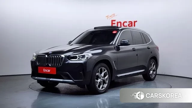 BMW X3 (G01) 2022 Серый из Кореи