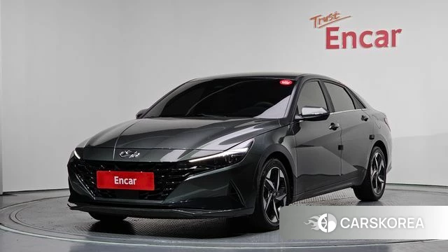 Hyundai Avante (CN7) 2021 Серый из Кореи