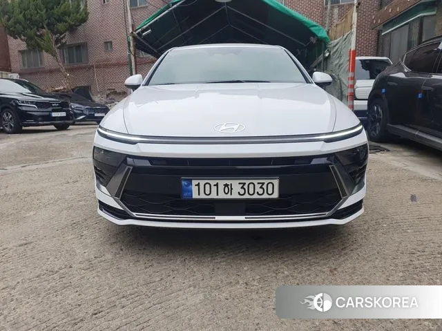 Hyundai Sonata D Edge (DN8) 2023 Белый из Кореи