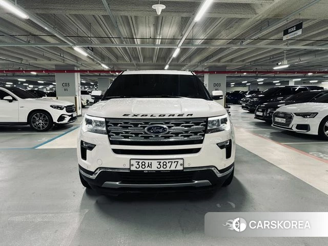 Ford Explorer 2018 Белый из Кореи