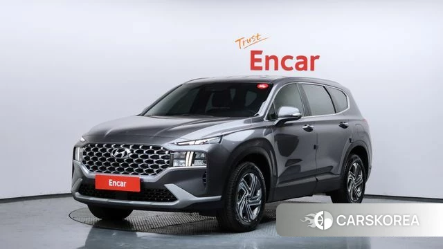 Hyundai The New Santa Fe 2021 Серый из Кореи