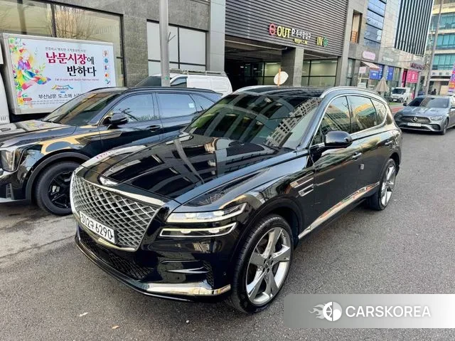 Genesis GV80 2020 Черный двухцветный из Кореи