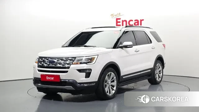 Ford Explorer 2019 Белый из Кореи